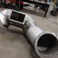 stainless steel transition